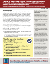 Transfer of Rights: How Parents, Families, and Caregivers of
Youth with Intellectual and Developmental Disabilities Can
Prepare for this Exciting Opportunity